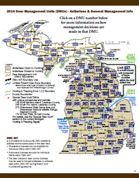michigan quality deer management areas